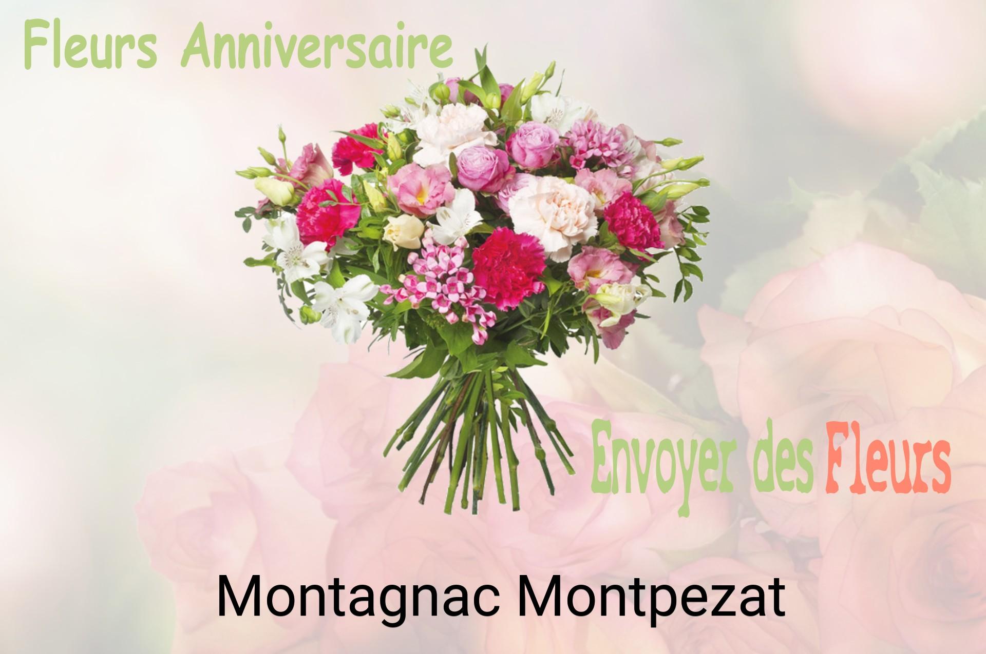 Bouquet de fleurs d’anniversaire livré à Montagnac-Montpezat